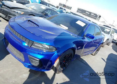 2020 Dodge Charger Scat Pack Widebody Rwd из США, поврежденный, VIN 2C3CDXGJ2LH160491